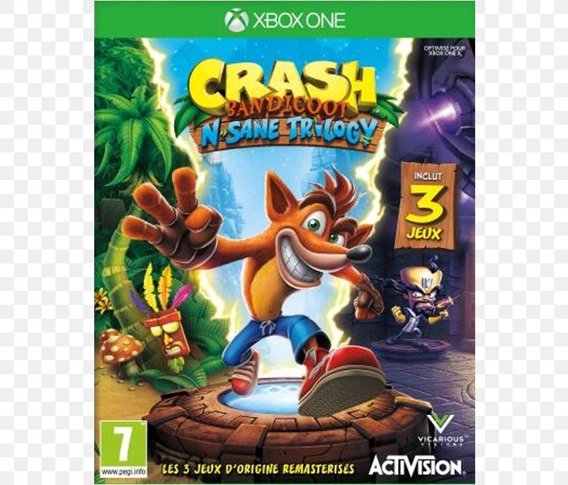 Crash Bandicoot N. Sane Trilogy Nintendo Switch Destiny 2 Xbox One Pre-order, PNG, 700x700px, Crash Bandicoot N Sane Trilogy, Action Figure, Activision, Crash Bandicoot, Destiny 2 Download Free
