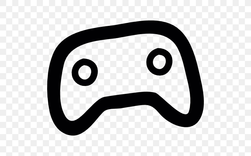 Xbox 360 Controller Xbox One Controller Joystick Game Controllers Video Game, PNG, 512x512px, Xbox 360 Controller, Area, Beak, Black And White, Drawing Download Free