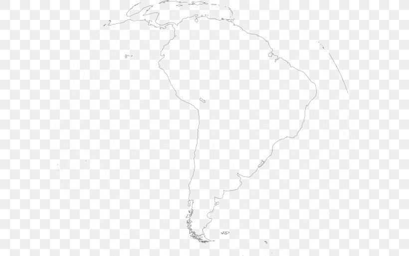 South America Blank Map, PNG, 600x514px, South America, Americas, Black, Black And White, Blank Map Download Free