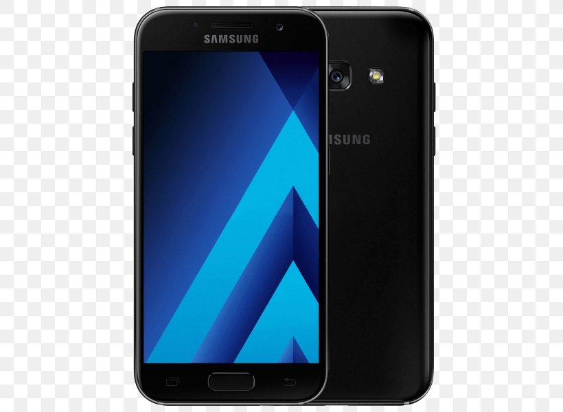 Samsung Galaxy A5 (2017) Samsung Galaxy A7 (2017) Samsung Galaxy A3 (2017) Samsung Galaxy A5 (2016) Samsung Galaxy A7 (2016), PNG, 600x600px, Samsung Galaxy A5 2017, Android, Cellular Network, Communication Device, Electric Blue Download Free