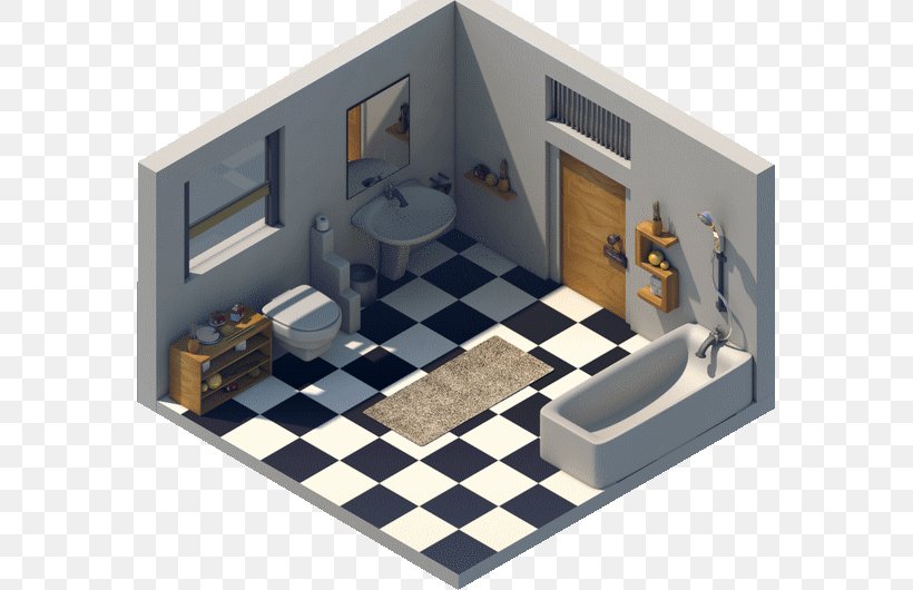 Isometric Projection Bedside Tables Bedroom, PNG, 573x530px, Isometric Projection, Architecture, Art, Bathroom, Bedroom Download Free