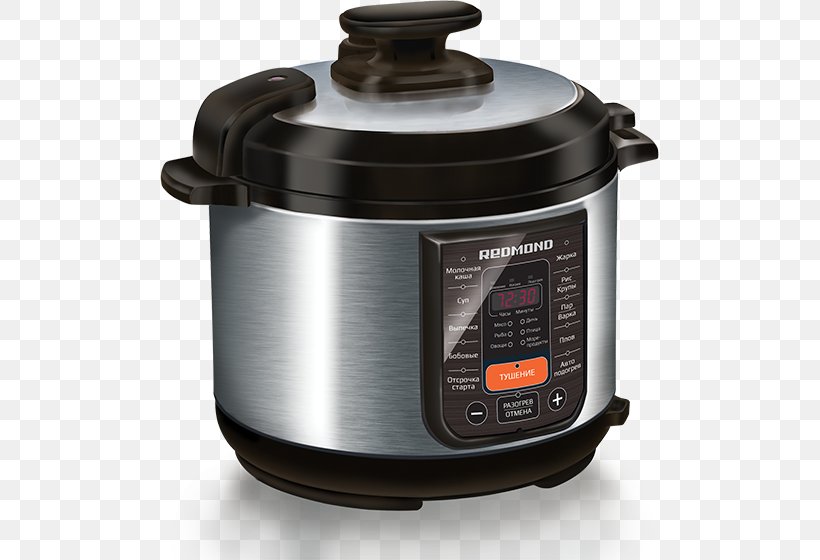 Multicooker Rice Cookers Redmond Pressure Cooker Pressure Cooking, PNG, 499x560px, Multicooker, Buyer, Cookware And Bakeware, Food, Food Processor Download Free