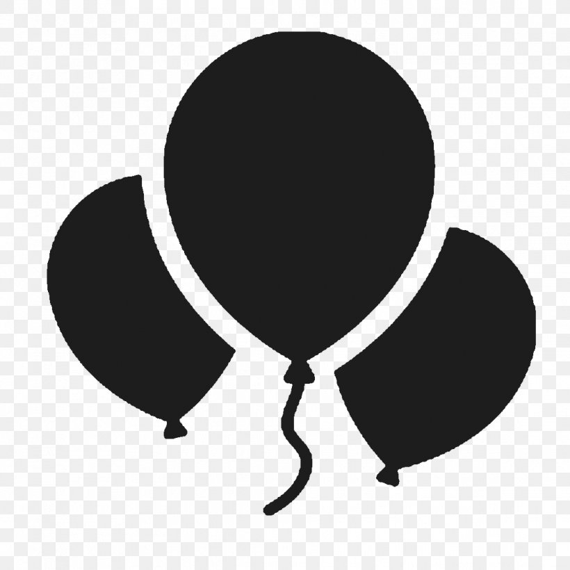 Party Service Birthday Wedding Broadcaster, PNG, 1117x1117px, Party, Balloon, Birthday, Black, Black And White Download Free