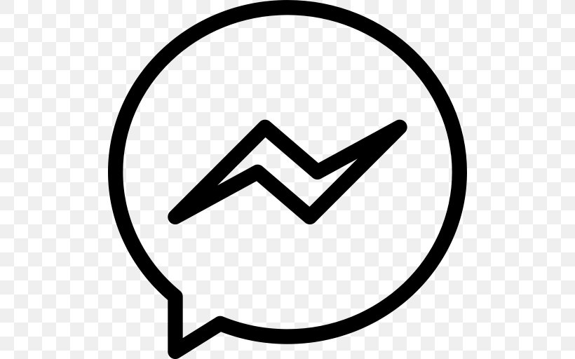 Social Media Facebook Messenger Dribbble, PNG, 512x512px, Social Media, Area, Black And White, Dribbble, Essay Download Free
