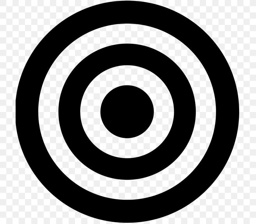 Target Corporation Target Market Pixabay Icon, PNG, 720x720px, Target Point, Black And White, Brand, Bullseye, Coffee Tables Download Free