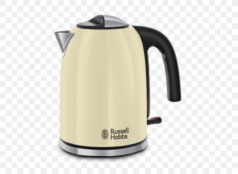 Russell Hobbs Kettle Toaster Small Appliance Home Appliance, PNG, 600x600px, Russell Hobbs, Brita Gmbh, Clothes Iron, Coffee Percolator, Electric Kettle Download Free