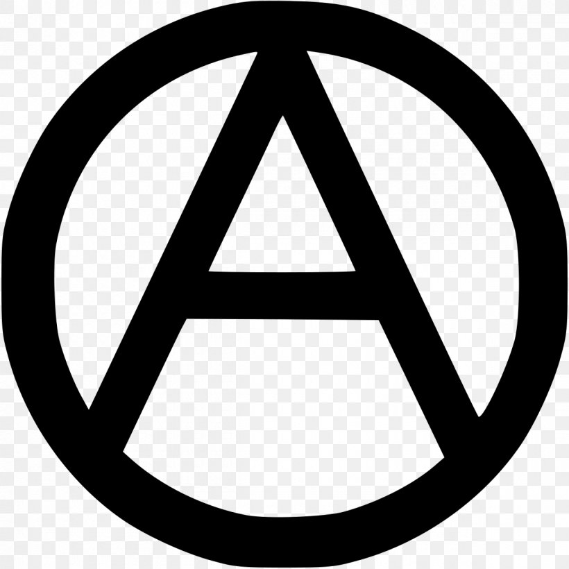 Symbol Anarchism Circle Clip Art Anarchy, PNG, 1200x1200px, Symbol, Anarchism, Anarchy, Area, Logo Download Free