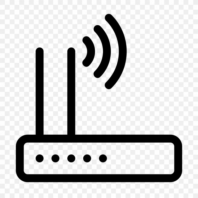 Wireless Router Wi-Fi Computer Network, PNG, 1600x1600px, Router, Area, Black And White, Brand, Computer Network Download Free