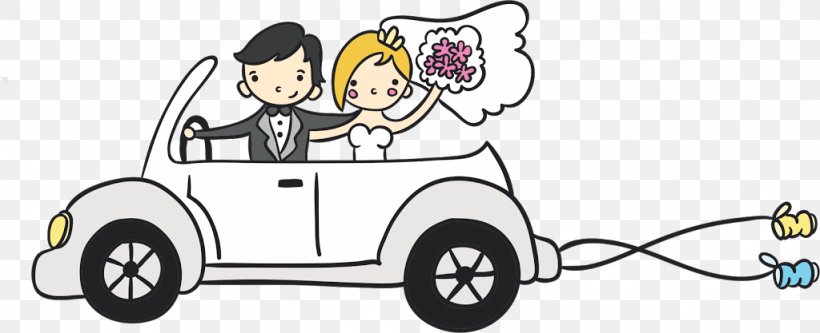 Car Wedding Invitation Drawing, PNG, 1024x417px, Car, Automotive Design, Boyfriend, Bride, Bridegroom Download Free