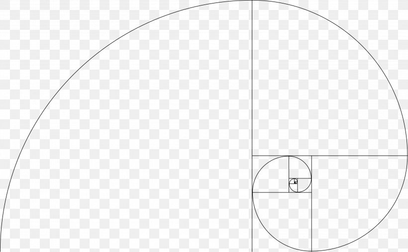 Circle Rectangle Oval, PNG, 3000x1856px, Oval, Area, Black And White, Design M, Fibonacci Download Free