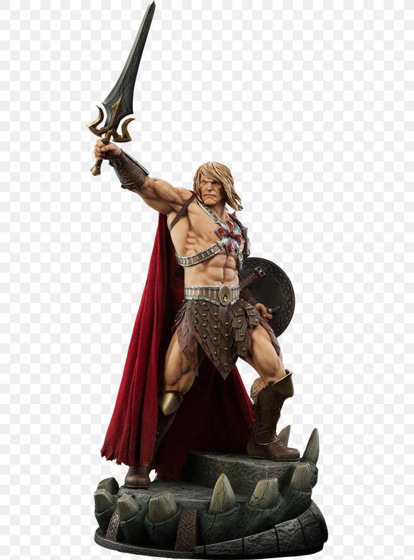 He-Man Skeletor Statue Figurine Masters Of The Universe, PNG, 480x1109px, Heman, Action Figure, Action Toy Figures, Bust, Costume Download Free