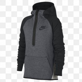 Half Zip Fleece For Boys - Hoodie Polar Fleece Zipper Sweater Nike PNG