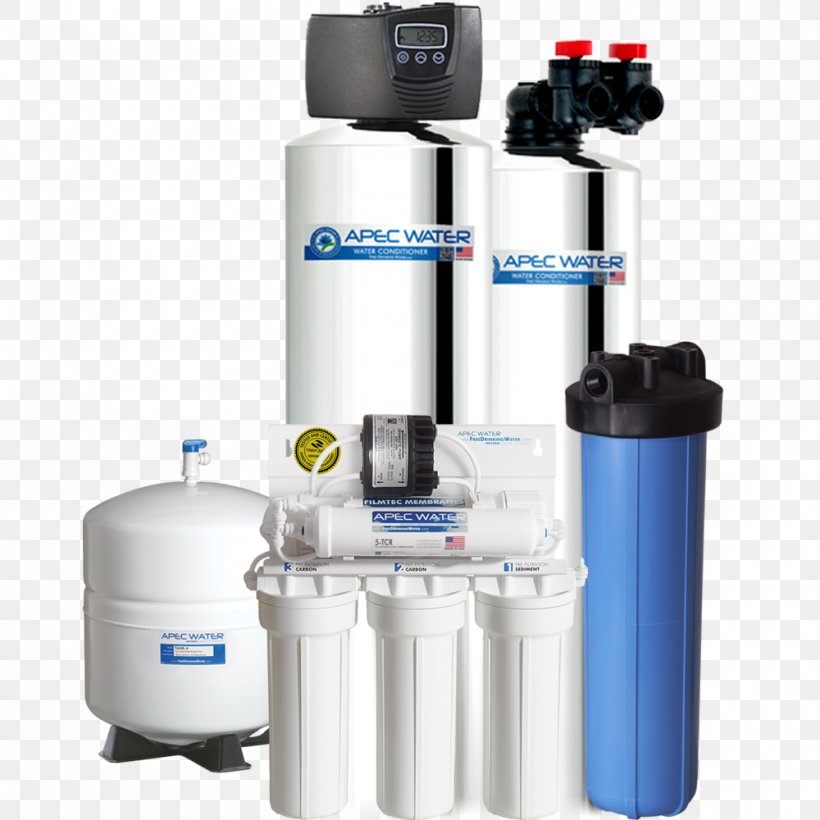 Water Filter Reverse Osmosis Membrane Water Purification, PNG, 1000x1000px, Water Filter, Cylinder, Drinking Water, Filter, Filtration Download Free