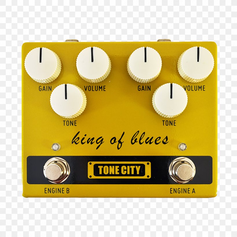 Effects Processors & Pedals Distortion Tone City King Of Blues Овердрайв Electric Guitar, PNG, 1000x1000px, Watercolor, Cartoon, Flower, Frame, Heart Download Free