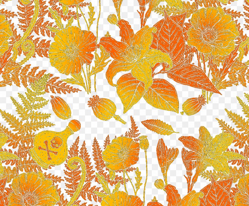 Leaf Yellow Gold Pattern, PNG, 1200x993px, Leaf, Designer, Flora, Floral Design, Floristry Download Free