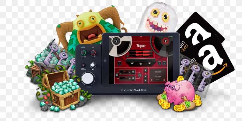 My Singing Monsters Monster Energy Focusrite ITrack Dock Game, PNG, 1920x959px, My Singing Monsters, Ad Blocking, Advertising, Big Blue Bubble, Competition Download Free