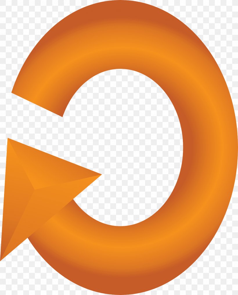 Orange Circle Arrow, PNG, 1407x1745px, Orange, Arc, Curve, Symbol, Text Download Free