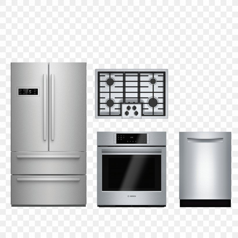 Refrigerator Cooking Ranges Home Appliance Robert Bosch GmbH Gas Stove, PNG, 1800x1800px, Refrigerator, Cooking Ranges, Dishwasher, Exhaust Hood, Gas Download Free