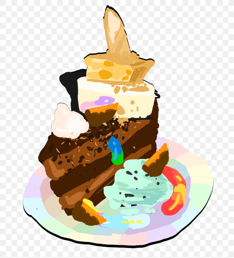 Sundae Chocolate Cake Birthday Cake Torte Ice Cream, PNG, 726x903px, Sundae, Birthday, Birthday Cake, Buttercream, Cake Download Free