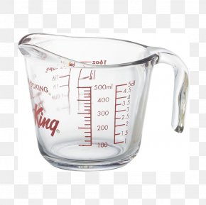 Cup - Measuring Cup Fire-King Anchor Hocking Glass PNG