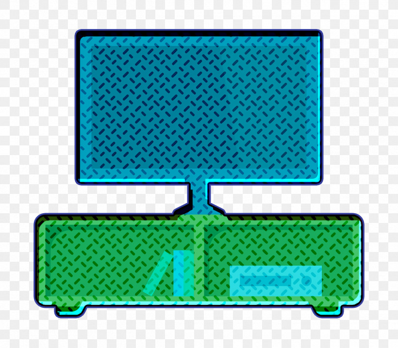 Tv Icon Television Icon Home Elements Icon, PNG, 1244x1090px, Tv Icon, Electric Blue M, Geometry, Green, Home Elements Icon Download Free