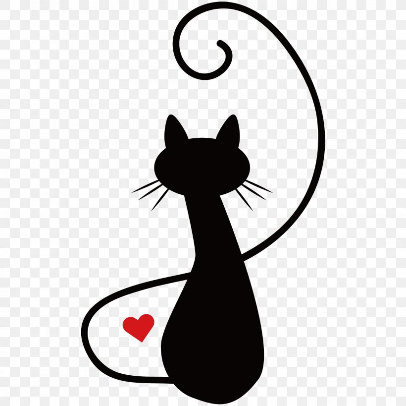 Cat Decal Labrador Retriever Kitten Drawing, PNG, 1600x1600px, Cat, Animal, Artwork, Black And White, Carnivoran Download Free