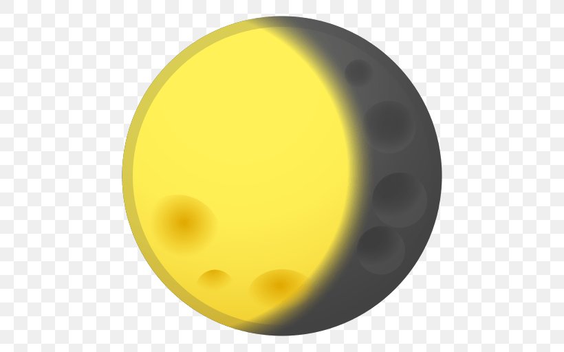 Emoji Moon Lunar Phase Crescent Earth, PNG, 512x512px, Emoji, Crescent, Earth, Emojipedia, Full Moon Download Free