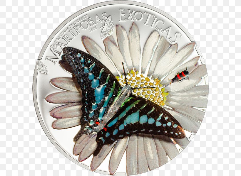 Monarch Butterfly Equatorial Guinea Silver Coin, PNG, 600x600px, Monarch Butterfly, Arthropod, Australian Silver Kookaburra, Brush Footed Butterfly, Brushfooted Butterflies Download Free