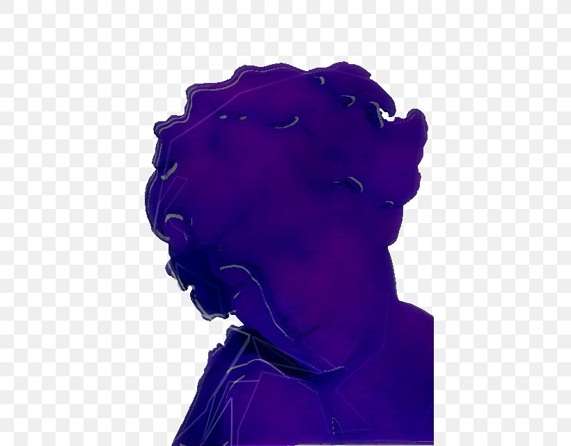 Purple Violet Head Electric Blue Portrait, PNG, 426x640px, Purple, Electric Blue, Head, Portrait, Violet Download Free