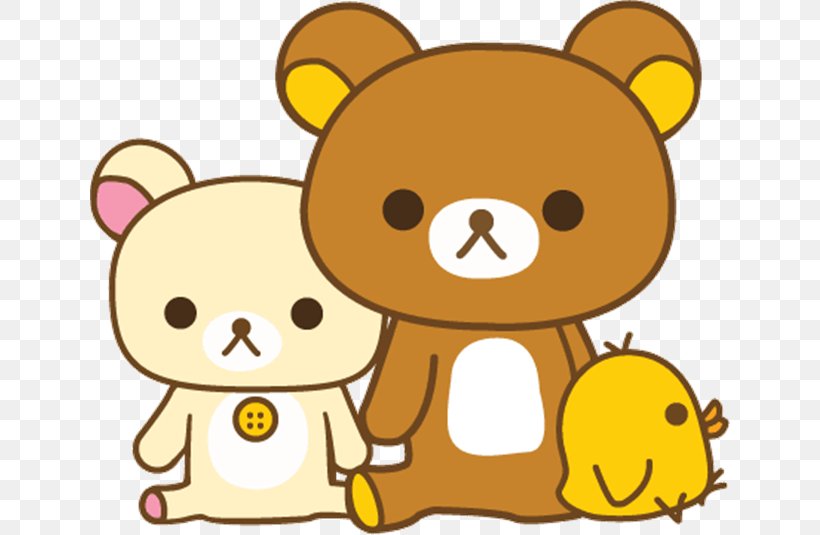 Rilakkuma Bear Kavaii San-X Toy, PNG, 640x535px, Watercolor, Cartoon, Flower, Frame, Heart Download Free