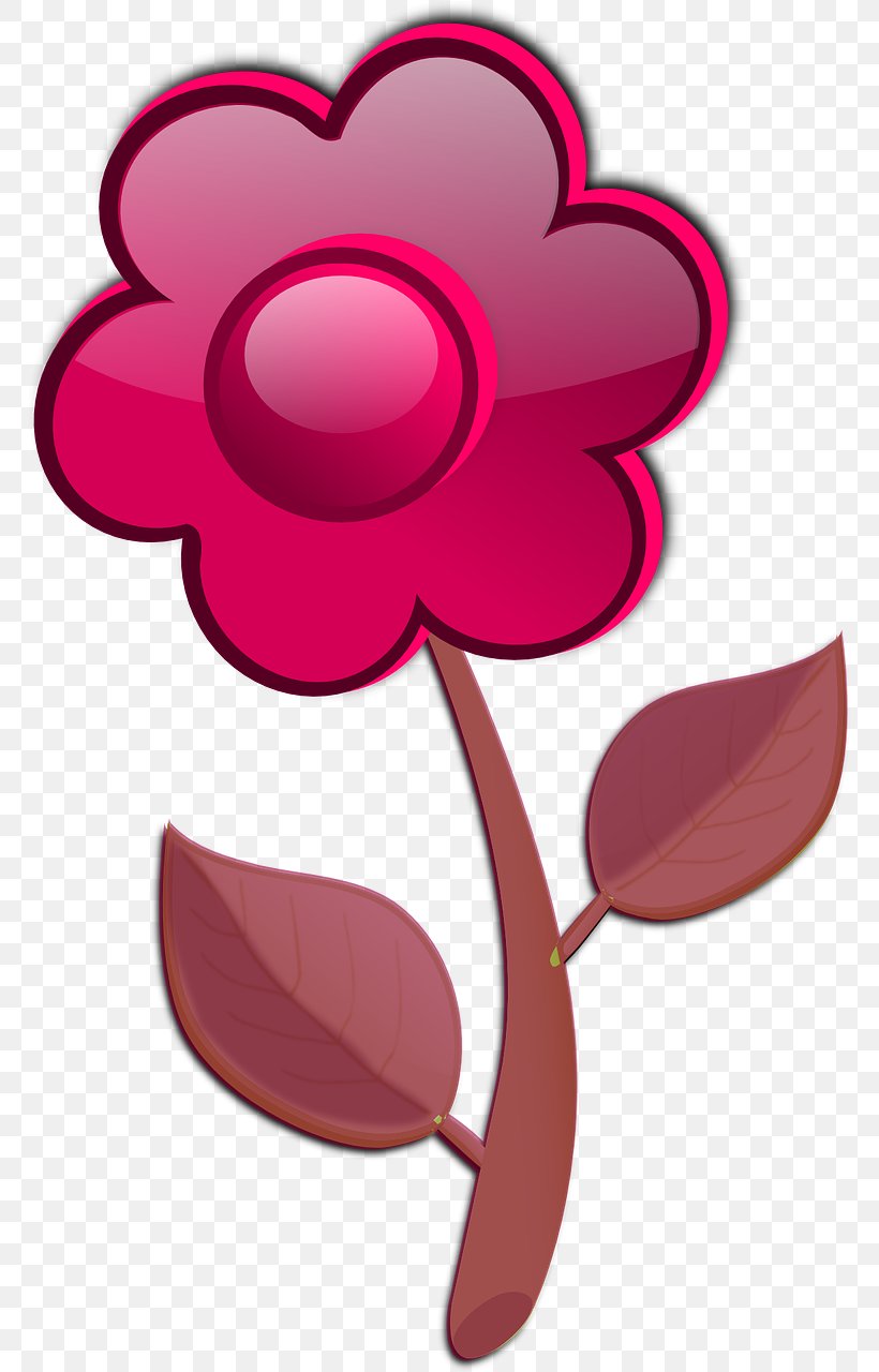 Clip Art Vector Graphics Pink Flowers Image, PNG, 767x1280px, Flower, Bud, Cartoon, Common Daisy, Cut Flowers Download Free