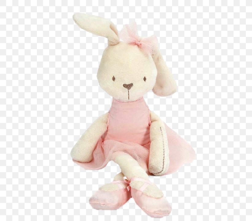 Easter Bunny Rabbit Stuffed Toy Plush, PNG, 588x719px, Watercolor, Cartoon, Flower, Frame, Heart Download Free