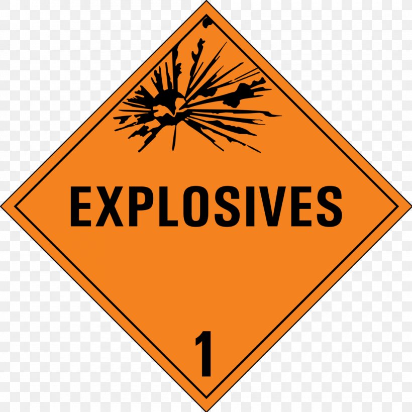 Explosive Material Explosion Dangerous Goods Label Combustibility And Flammability, PNG, 1100x1100px, Explosive Material, Adr, Adr Dangerous Goods Classification, Area, Brand Download Free