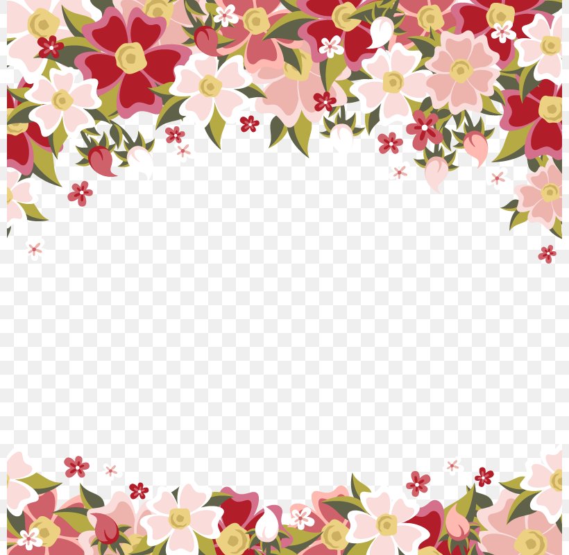 Flower Microsoft PowerPoint Template Ppt Floral Design, PNG, 800x800px