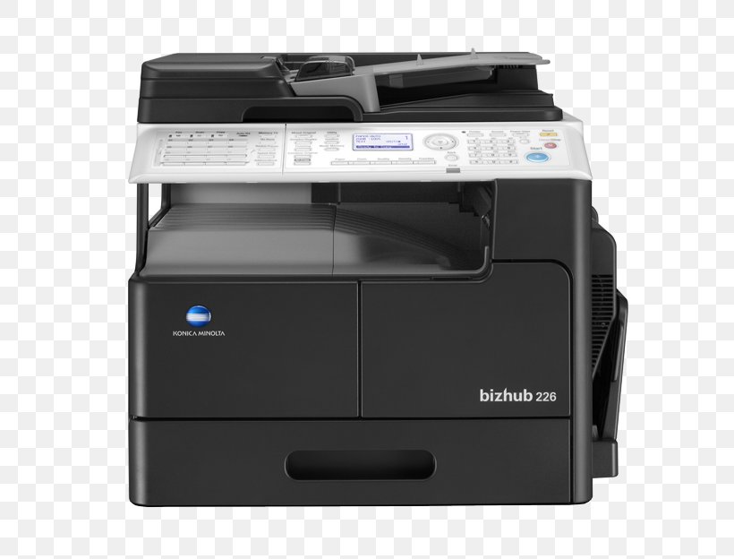 Konica Minolta Business Solutions India Pvt Ltd Multi-function Printer Photocopier, PNG, 710x624px, Konica Minolta, Automatic Document Feeder, Black And White, Electronic Device, Fax Download Free