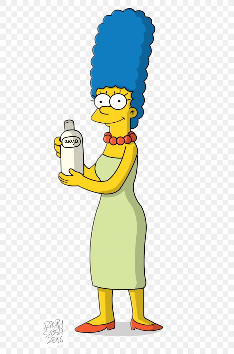 Marge Simpson Character Fiction Beak, PNG, 925x1400px, Marge Simpson, Art, Beak, Behavior, Bird Download Free