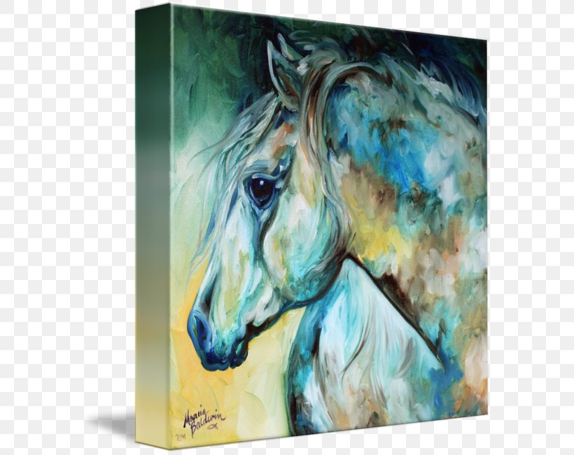 Mustang Tennessee Walking Horse Stallion Arabian Horse Art, PNG, 588x650px, Mustang, Acrylic Paint, Animal, Arabian Horse, Art Download Free