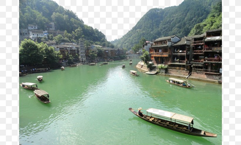 Zhangjiajie Jiehe River Boat, PNG, 690x492px, Zhangjiajie, Bank, Bay, Boat, Canal Download Free