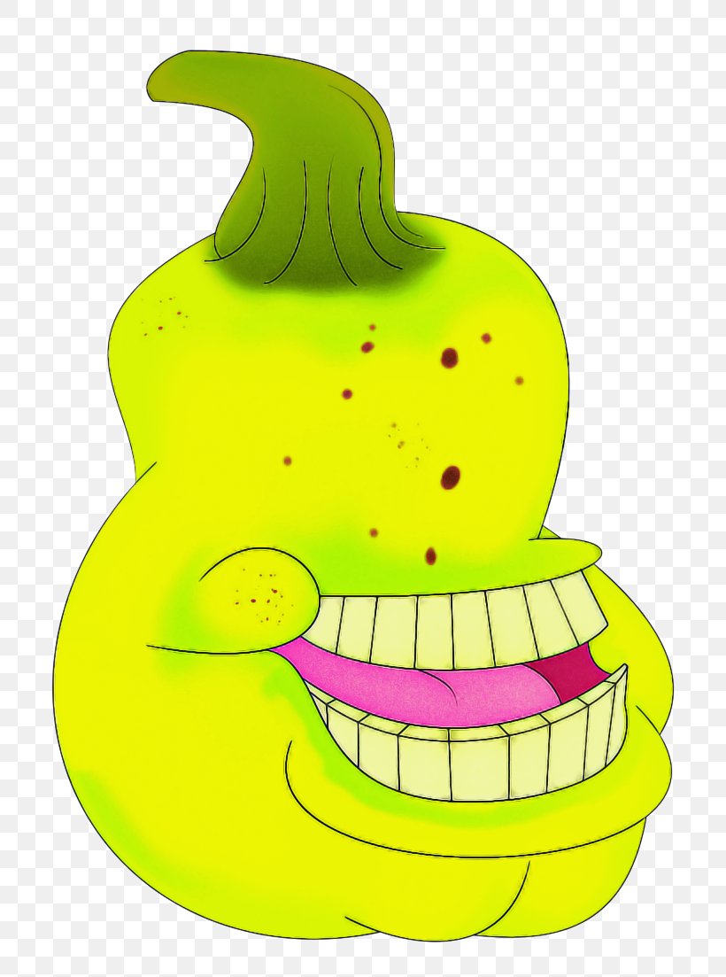 Green Cartoon Yellow Fruit Plant, PNG, 724x1103px, Green, Cartoon, Fruit, Plant, Smile Download Free