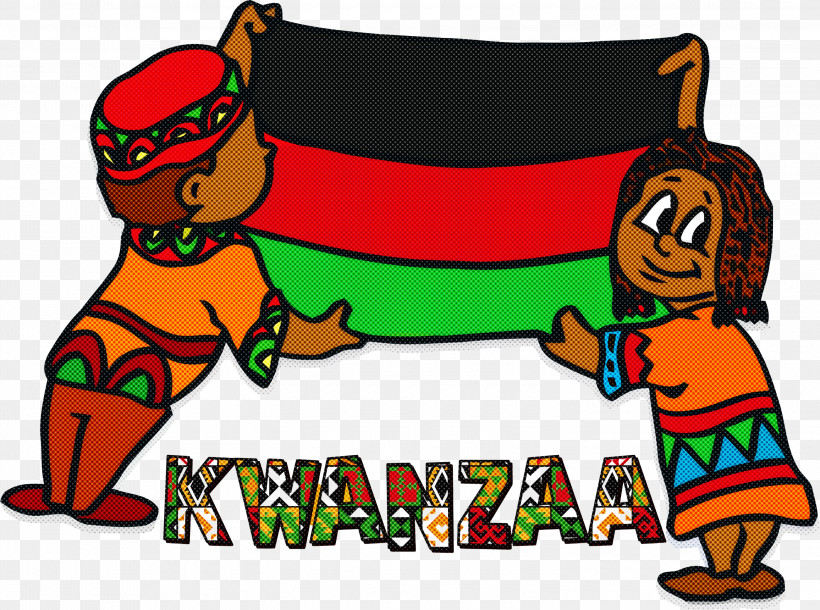 Kwanzaa, PNG, 3000x2235px, Kwanzaa, Calligraphy, Cartoon, Drawing, Logo Download Free