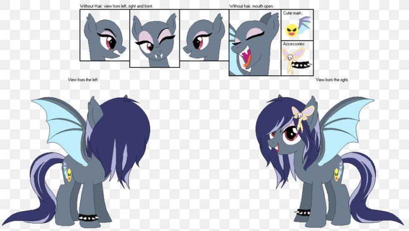 Pony Vampire Bat Horse Rarity, PNG, 1024x580px, Watercolor, Cartoon, Flower, Frame, Heart Download Free