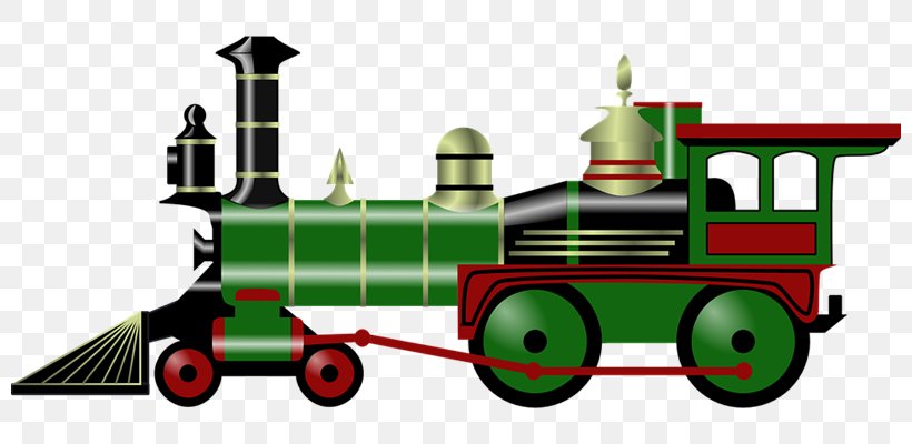 Toy Trains & Train Sets Santa Claus Clip Art, PNG, 800x400px, Train, Christmas Day, Locomotive, Motor Vehicle, Railroad Car Download Free