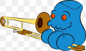 Musical Instrument Brass Instrument - Trumpet Cartoon PNG