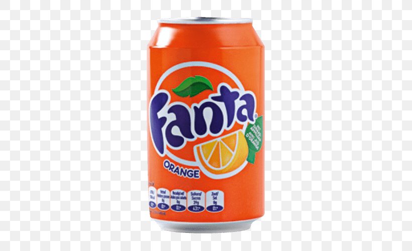 Orange Soft Drink Fizzy Drinks Fanta Drink Can Orange Cans 6 X 330 Ml, PNG, 500x500px, Orange Soft Drink, Aluminum Can, Beverage Can, Carbonated Soft Drinks, Centiliter Download Free