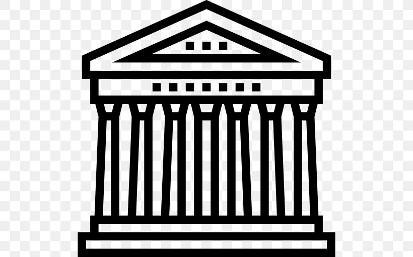 Pantheon, PNG, 512x512px, Monument, Black And White, Brand, Classical Architecture, Clip Art Download Free