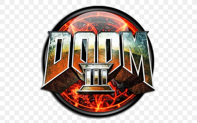 Doom 3: BFG Edition Doom 3: Resurrection Of Evil Rage Doom RPG, PNG, 512x512px, Doom 3 Bfg Edition, Badge, Brand, Doom, Doom 3 Download Free