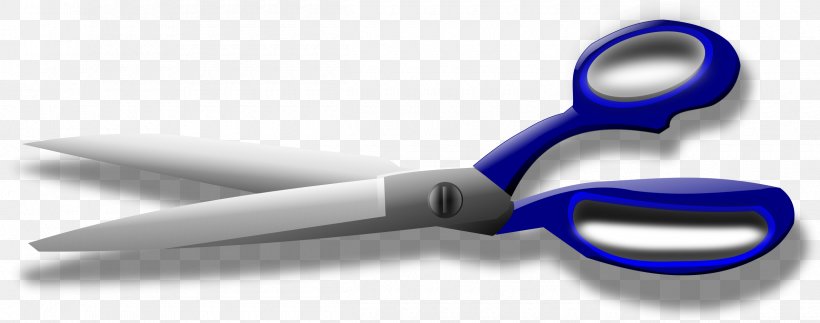 Scissors Clip Art, PNG, 2400x948px, Scissors, Blog, Hair Shear, Hardware, Office Supplies Download Free