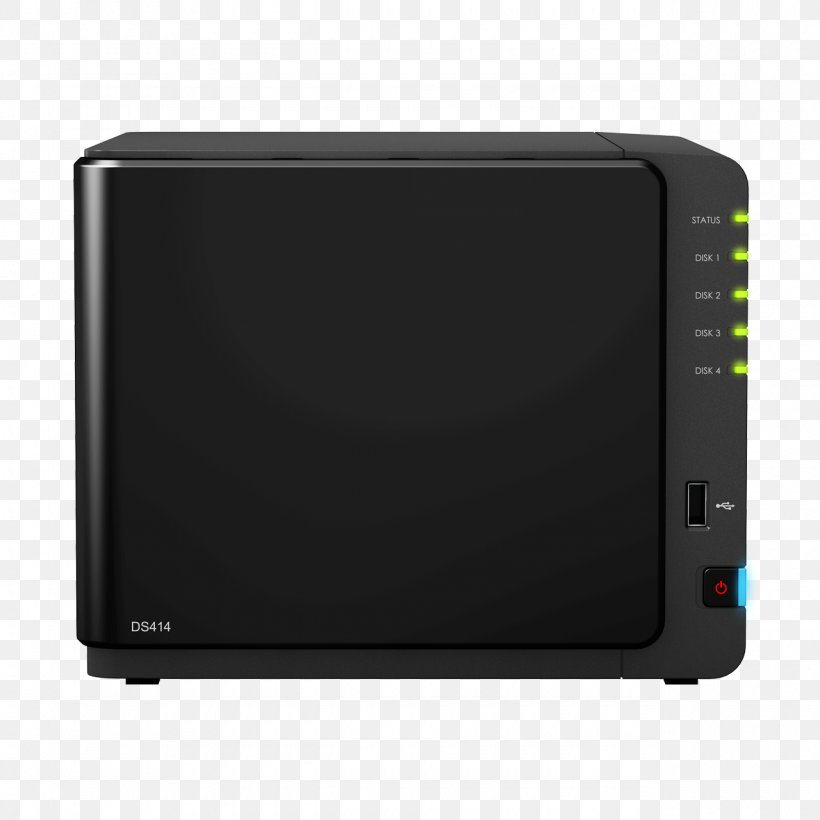 Synology Inc. Network Storage Systems Synology DiskStation DS412+ Hard Drives Serial ATA, PNG, 1280x1280px, Synology Inc, Computer Servers, Diskless Node, Electronic Device, Electronics Download Free