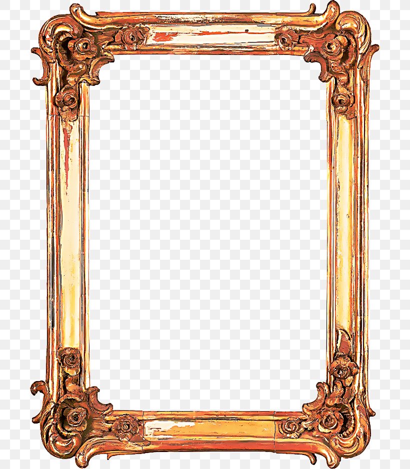 White Background Frame, PNG, 700x939px, Picture Frames, Brass, Copper, Digital Image, Drawing Download Free