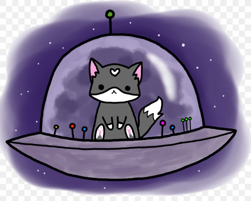 Cat Spacecraft Drawing Outer Space Clip Art, PNG, 1000x800px, Cat, Art, Black, Black Cat, Carnivoran Download Free